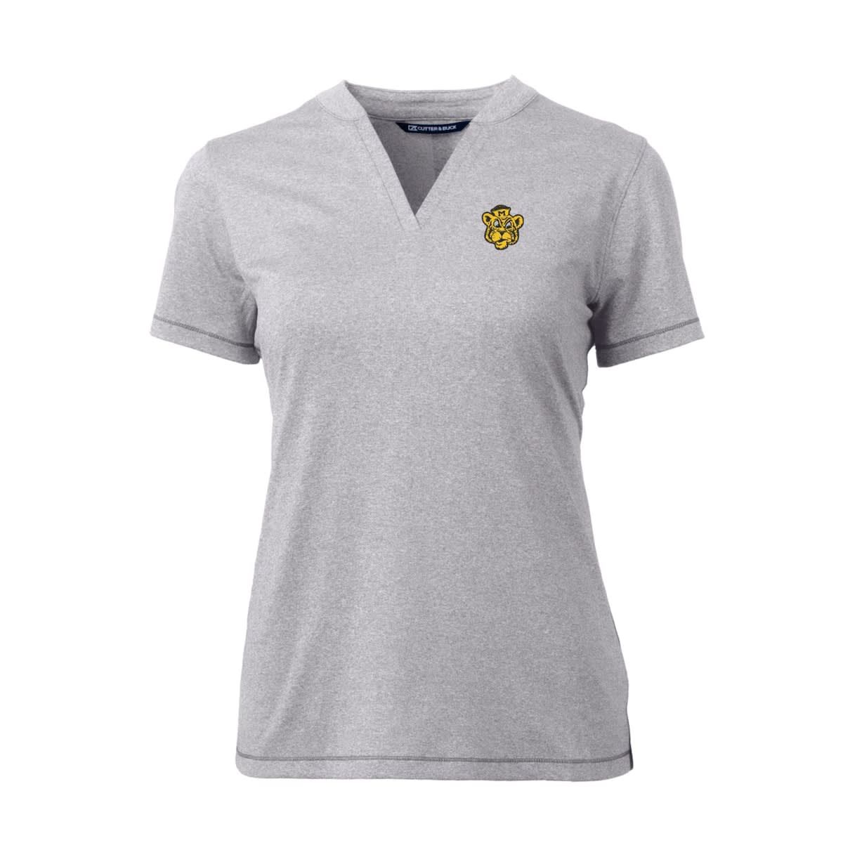 NCAA Missouri Tigers Forge Stretch Blade V-Neck Top
