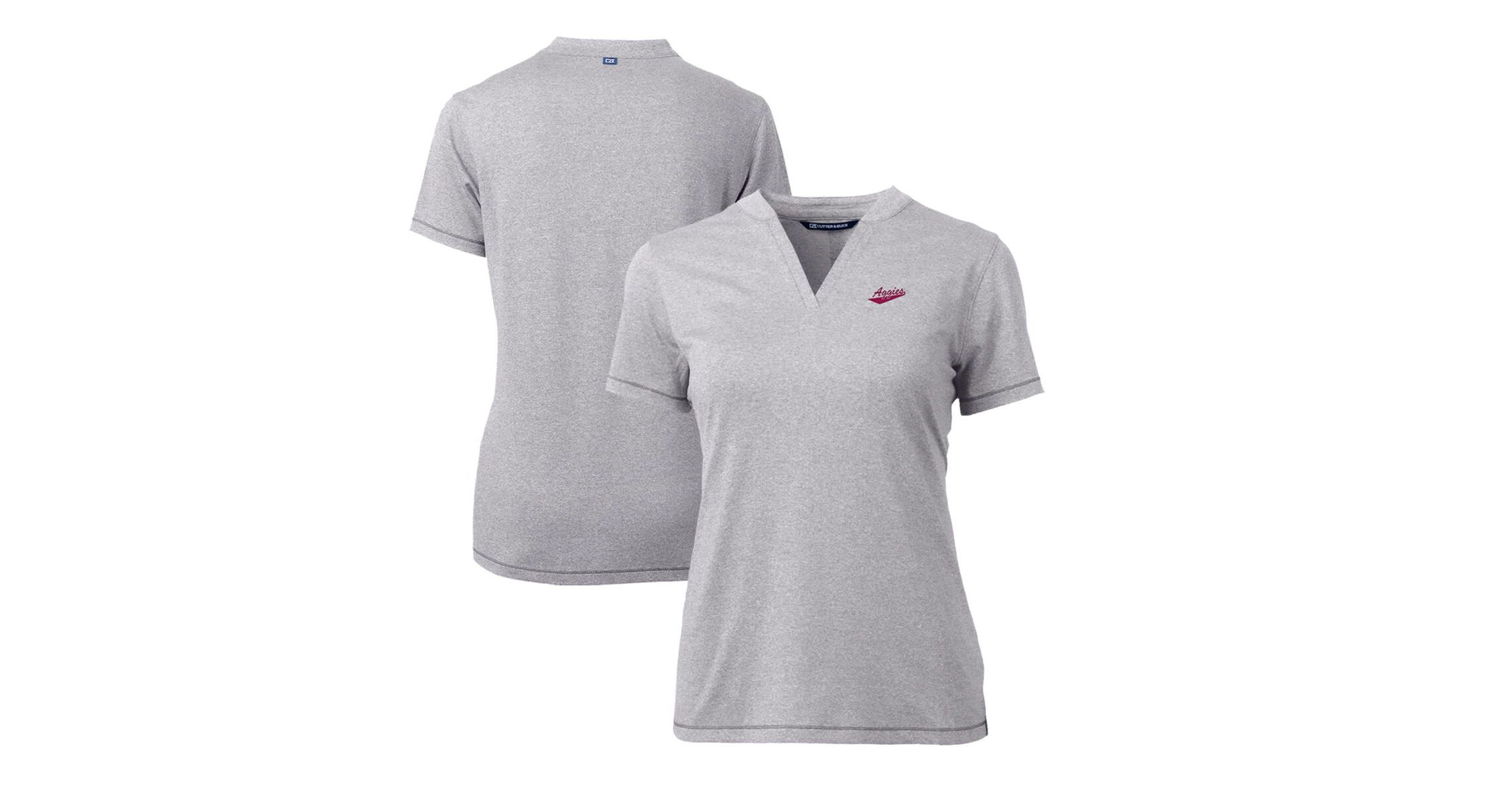 NCAA New Mexico State Aggies Forge Stretch Blade V-Neck Top