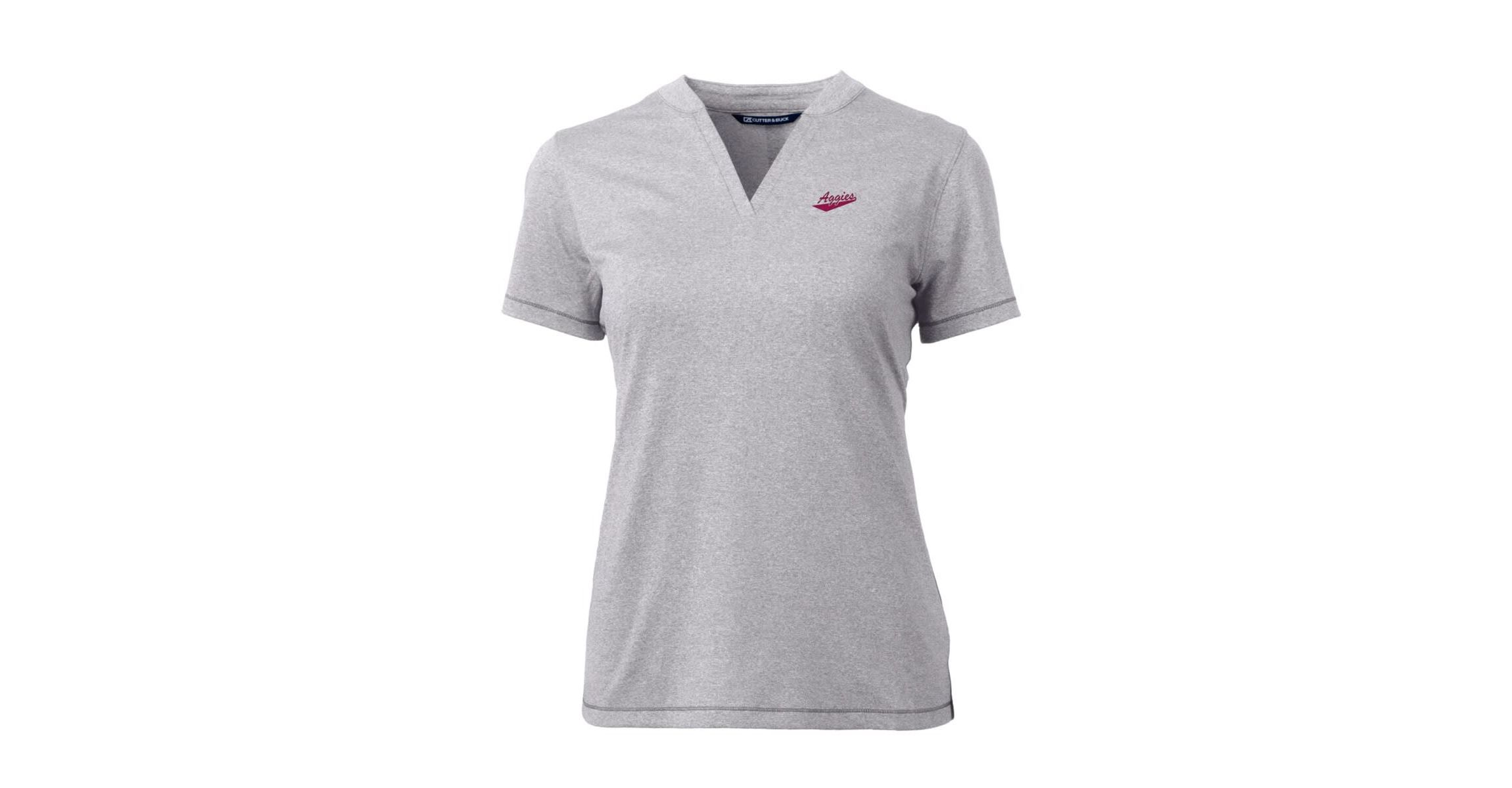 NCAA New Mexico State Aggies Forge Stretch Blade V-Neck Top