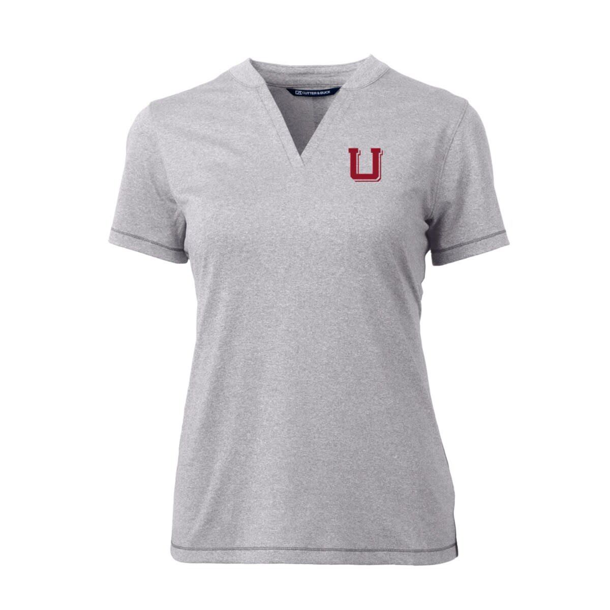NCAA Utah Utes Forge Stretch Blade V-Neck Top