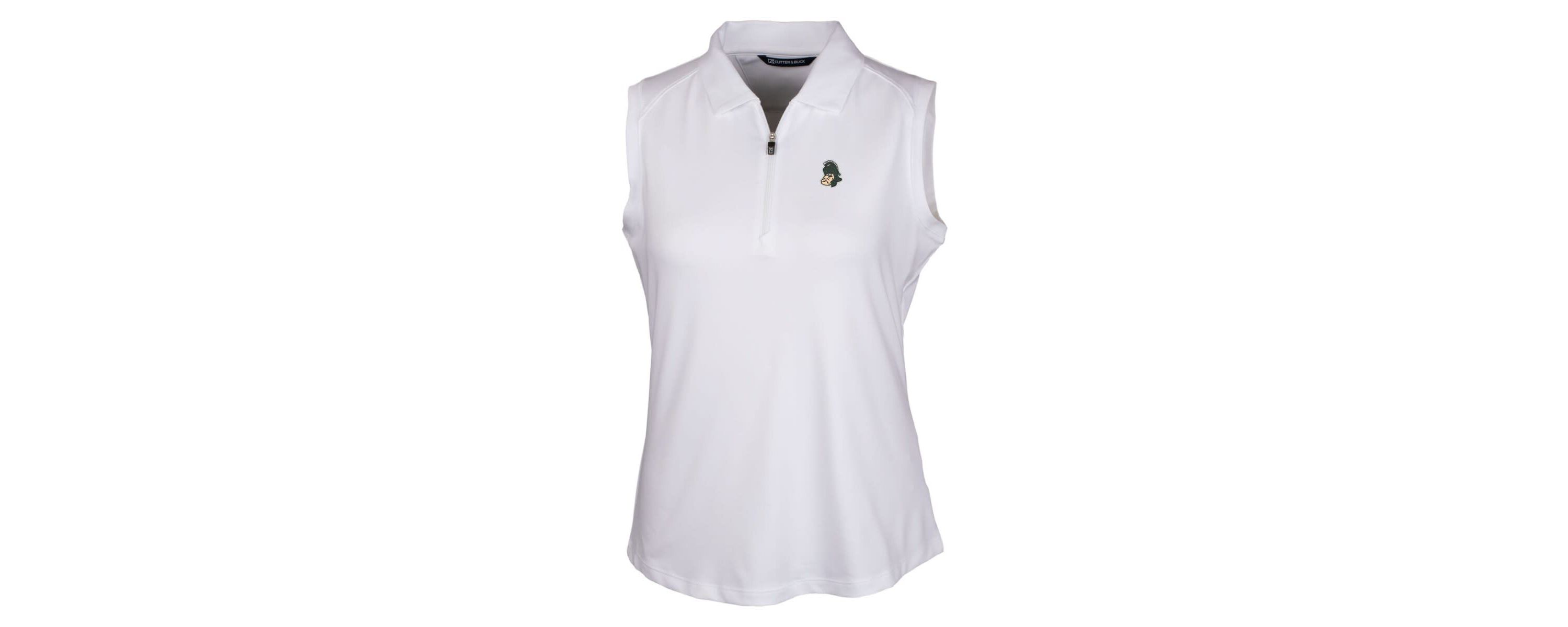 NCAA Michigan State Spartans Forge Stretch Sleeveless Polo