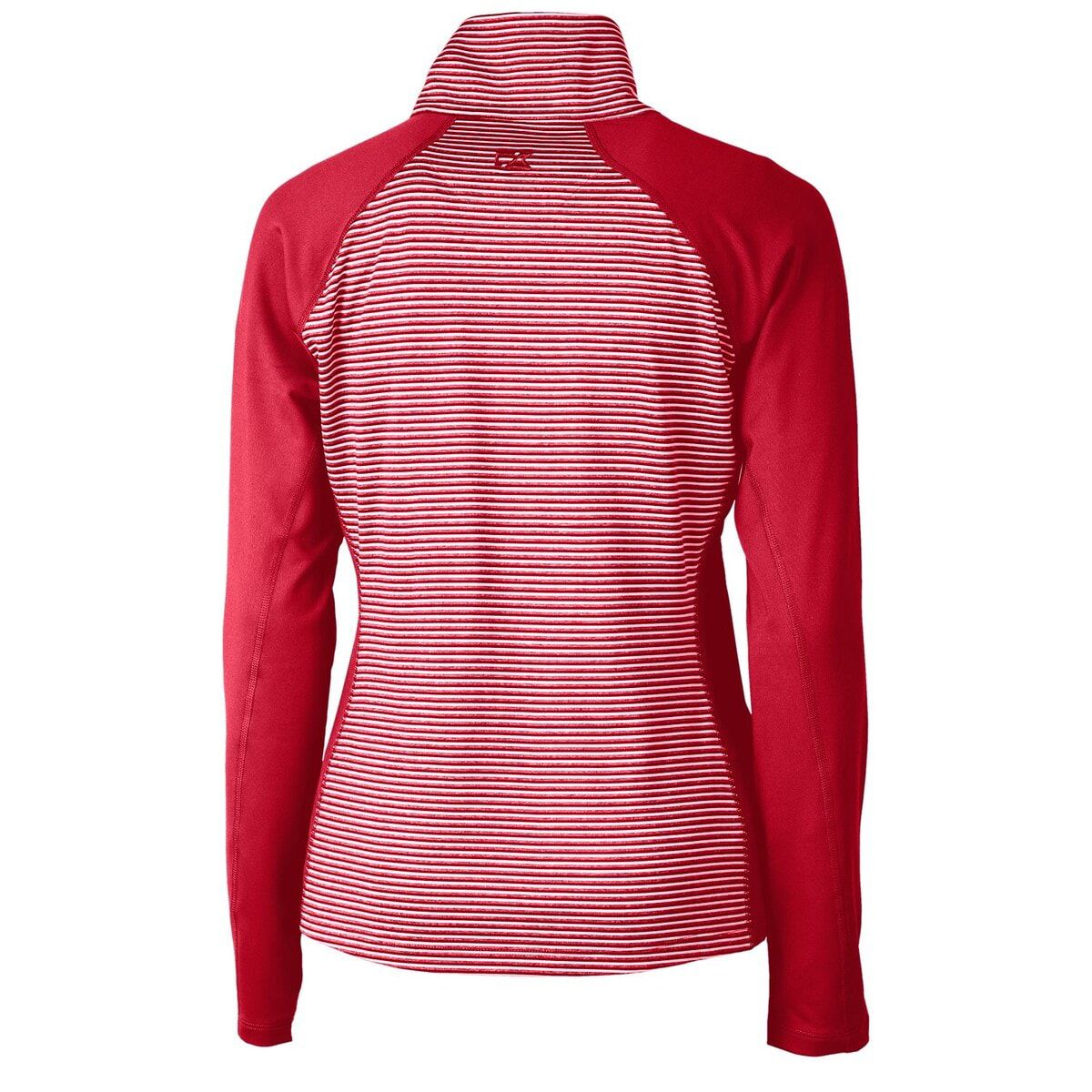 Alabama Crimson Tide NCAA Alabama Tide Forge Tonal Stripe Stretch Half-Zip Pullover Top