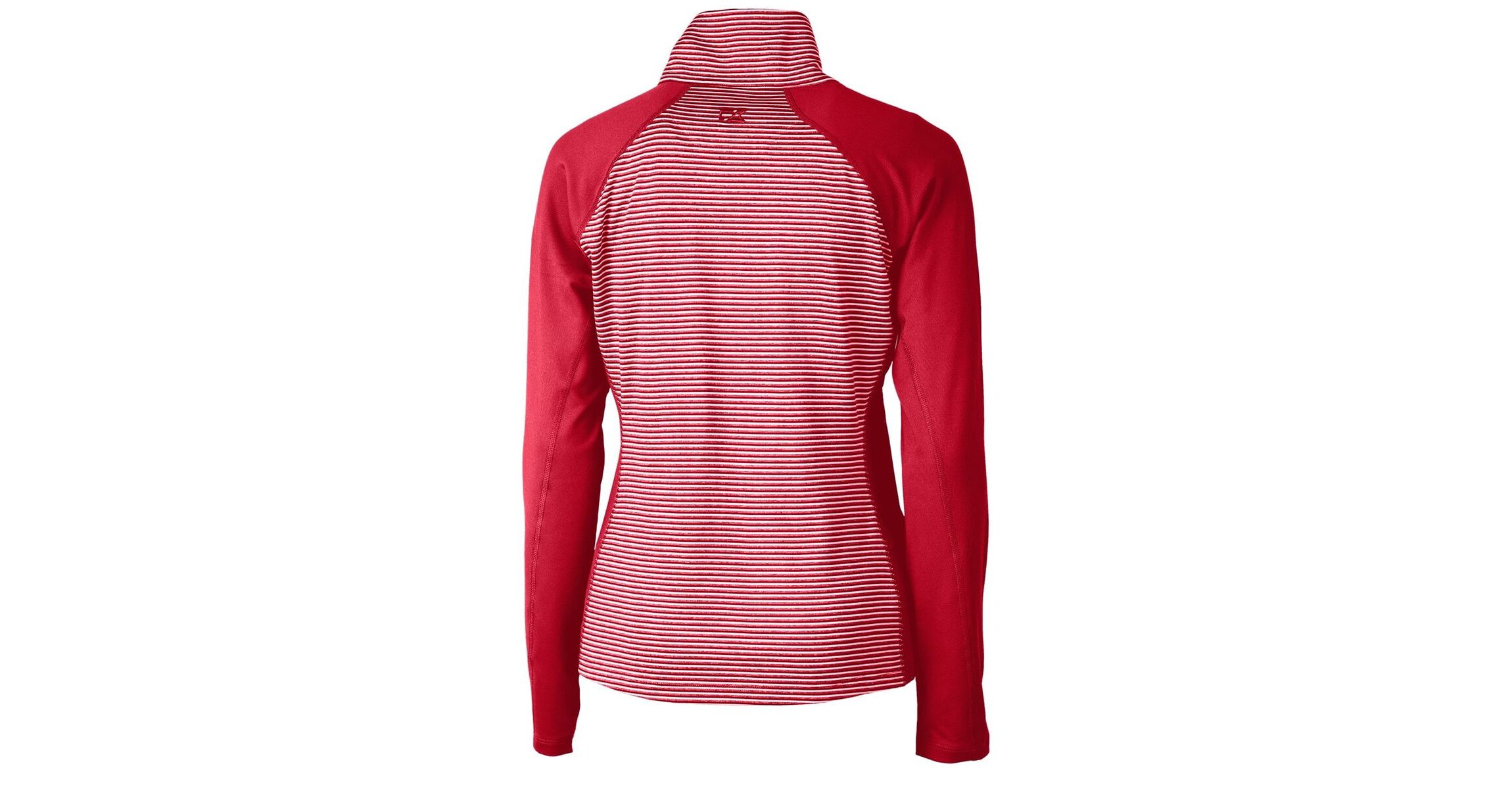 Gonzaga University Bulldogs NCAA Gonzaga Bulldogs Forge Tonal Stripe Stretch Half-Zip Pullover Top