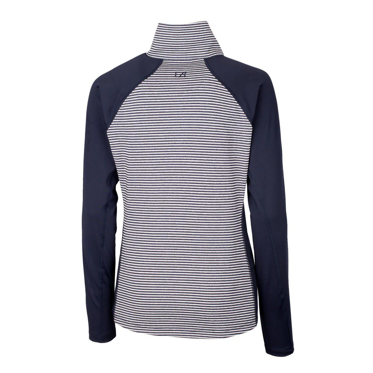 NCAA Michigan Wolverines Forge Tonal Stripe Stretch Half-Zip Pullover Top