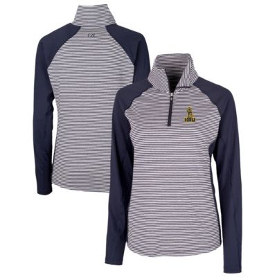 NCAA Northern Arizona Lumberjacks Forge Tonal Stripe Stretch Half-Zip Pullover Top