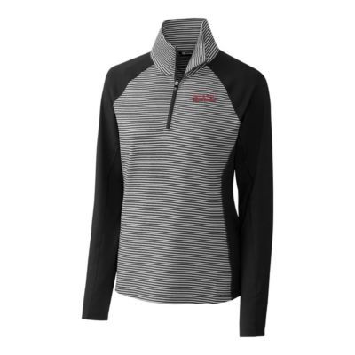 Texas Tech Red Raiders NCAA Forge Tonal Stripe Stretch Half-Zip Pullover Top