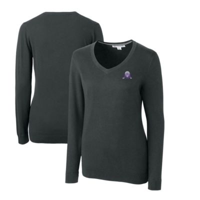 NCAA Northwestern Wildcats Lakemont Tri-Blend V-Neck Pullover Sweater