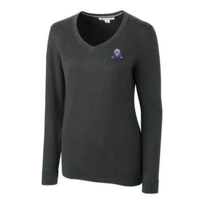 NCAA Northwestern Wildcats Lakemont Tri-Blend V-Neck Pullover Sweater