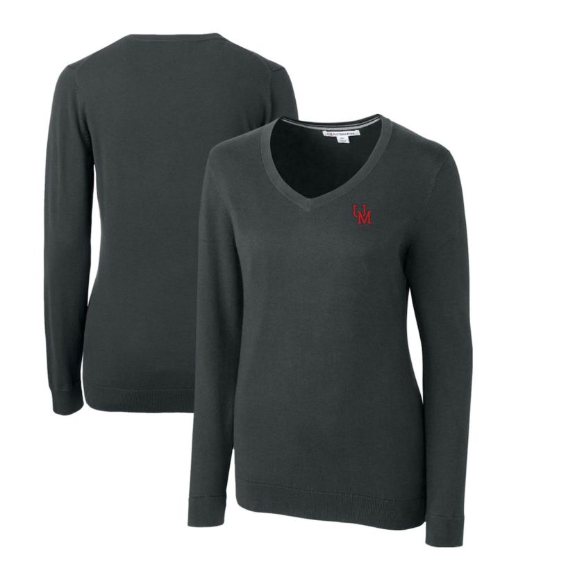 NCAA Ole Miss Rebels Lakemont Tri-Blend V-Neck Pullover Sweater