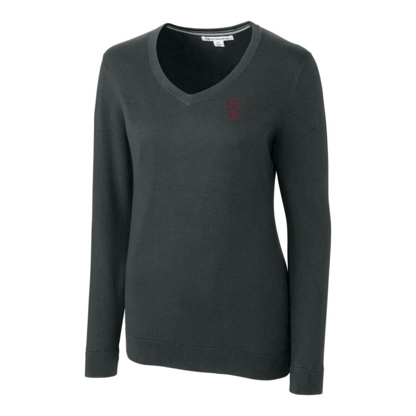 NCAA Southern Illinois Salukis Lakemont Tri-Blend V-Neck Pullover Sweater
