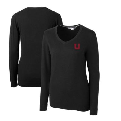 NCAA Utah Utes Lakemont Tri-Blend V-Neck Pullover Sweater