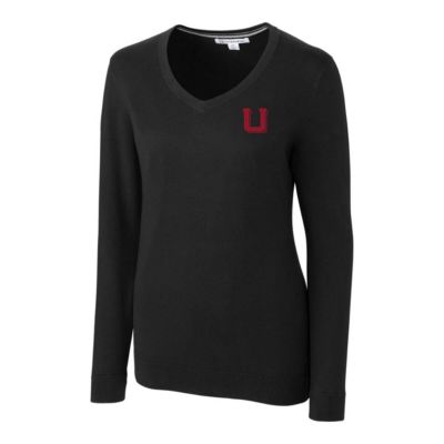 NCAA Utah Utes Lakemont Tri-Blend V-Neck Pullover Sweater