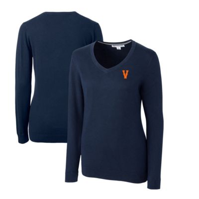 NCAA Virginia Cavaliers Vintage Lakemont Tri-Blend V-Neck Pullover Sweater