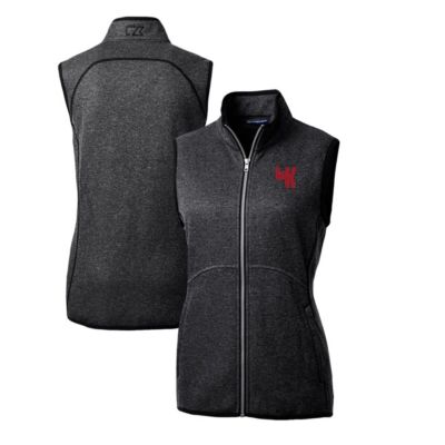 NCAA Heather Western Kentucky Hilltoppers Mainsail Basic Sweater-Knit Full-Zip Vest