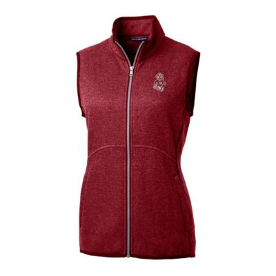 NCAA Washington State Cougars Mainsail Basic Sweater-Knit Full-Zip Vest