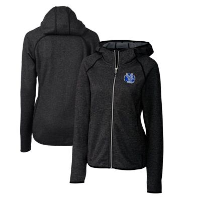 NCAA Heather Air Force Falcons Mainsail Sweater-Knit Full-Zip Hoodie