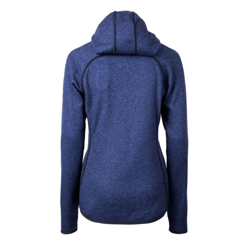 NCAA Heather Air Force Falcons Mainsail Sweater-Knit Full-Zip Hoodie