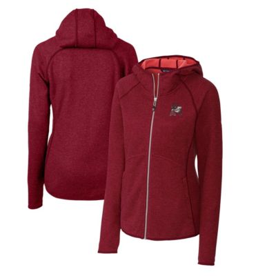 NCAA Arkansas Razorbacks Mainsail Sweater-Knit Full-Zip Hoodie