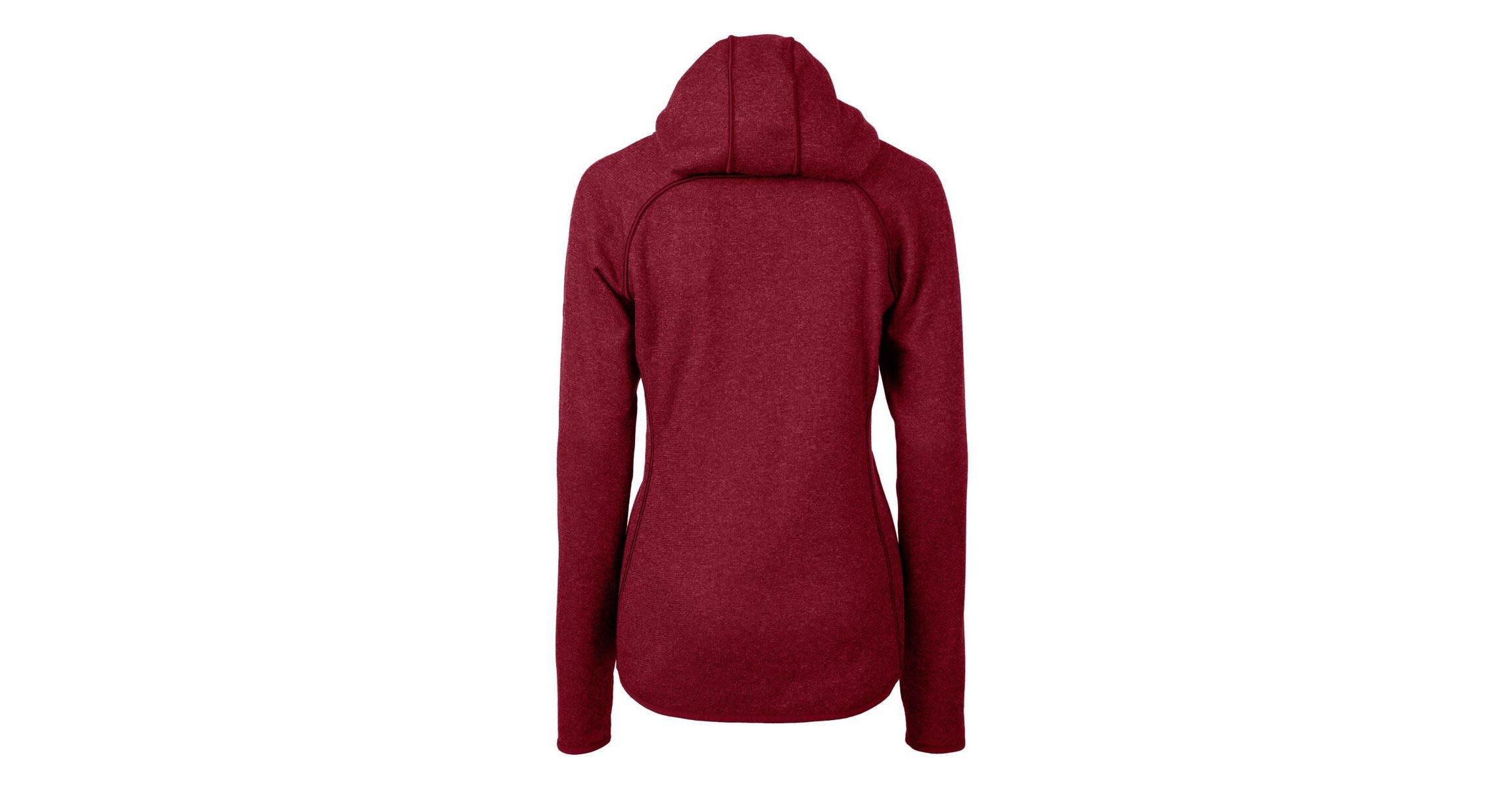 NCAA Arkansas Razorbacks Mainsail Sweater-Knit Full-Zip Hoodie