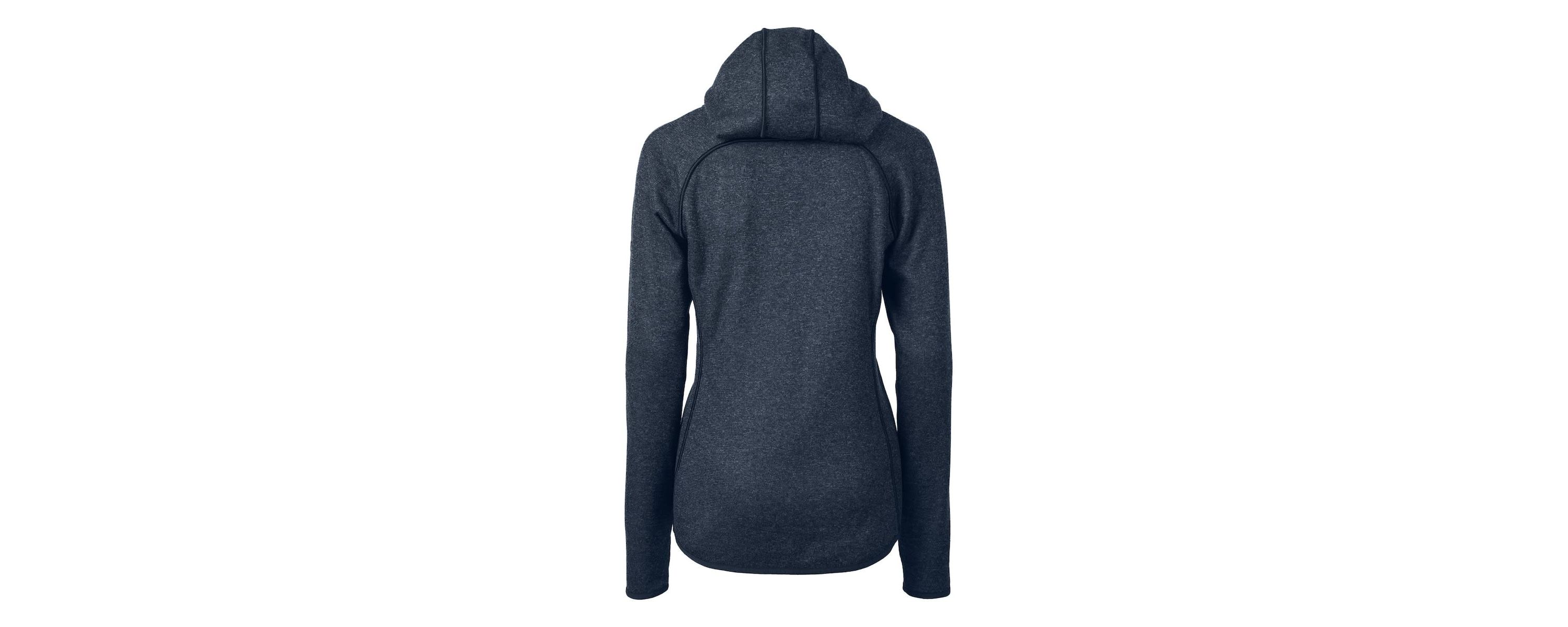 NCAA Heather Georgetown Hoyas Mainsail Sweater-Knit Full-Zip Hoodie