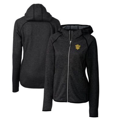 NCAA Heather Missouri Tigers Mainsail Sweater-Knit Full-Zip Hoodie