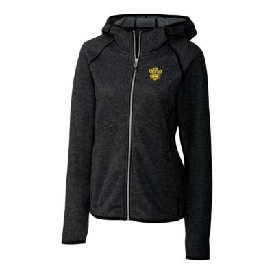 NCAA Heather Missouri Tigers Mainsail Sweater-Knit Full-Zip Hoodie