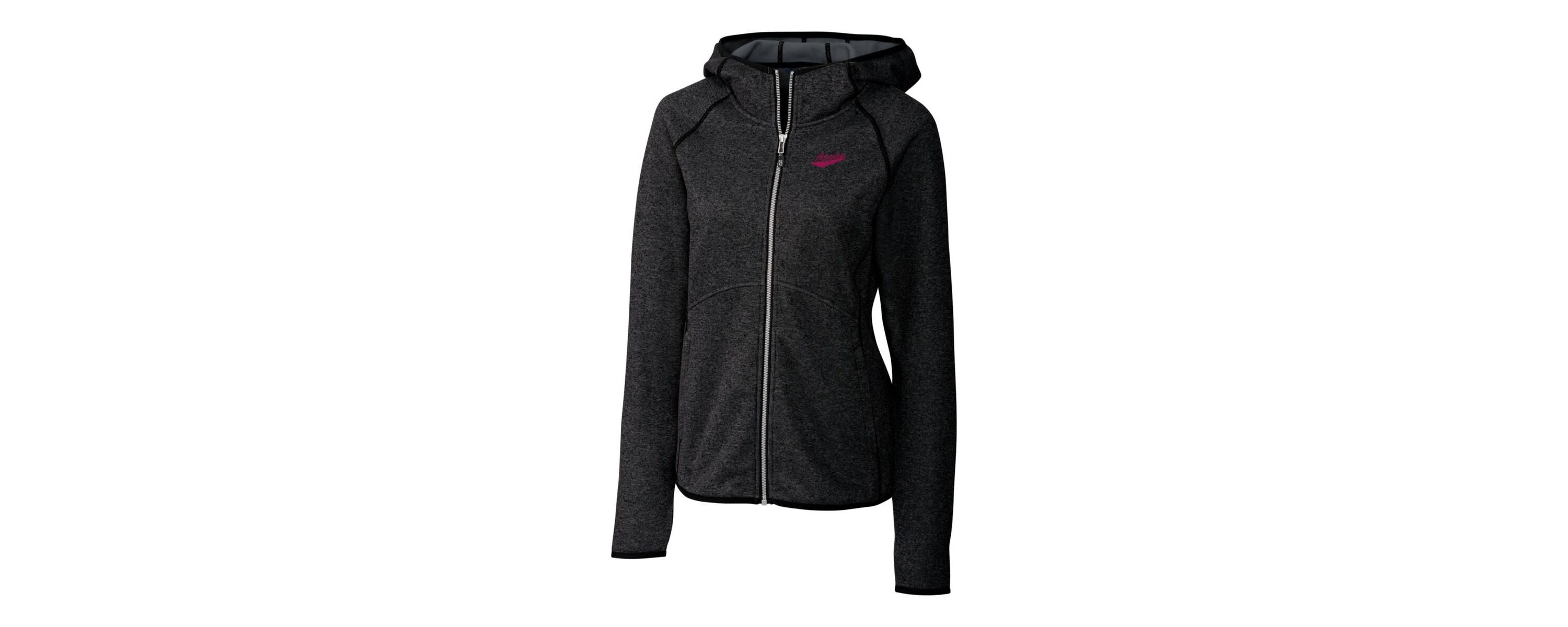 NCAA Heather New Mexico State Aggies Mainsail Sweater-Knit Full-Zip Hoodie