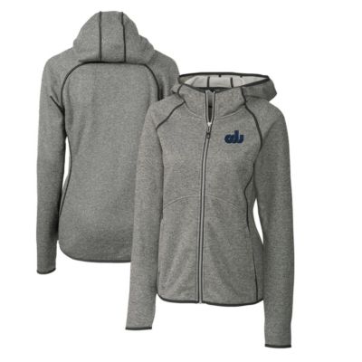 NCAA Heather Old Dominion Monarchs Mainsail Sweater-Knit Full-Zip Hoodie