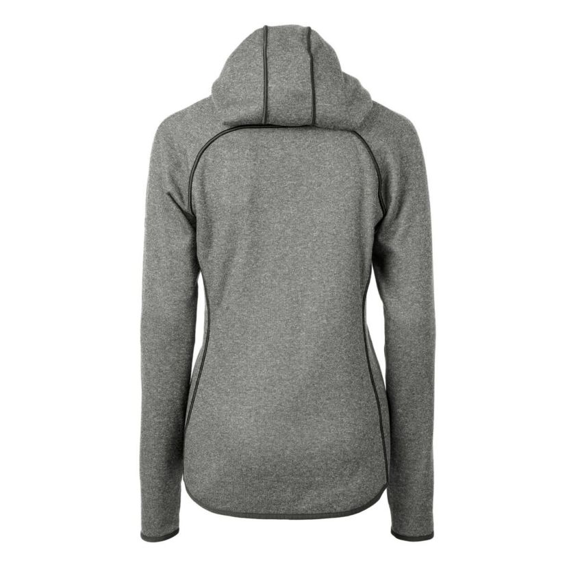 NCAA Heather Penn State Nittany Lions Mainsail Sweater-Knit Full-Zip Hoodie