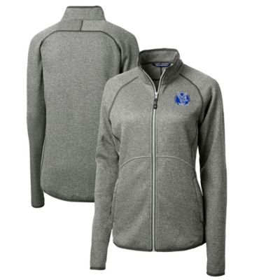 NCAA Heather Air Force Falcons Mainsail Sweater-Knit Full-Zip Jacket