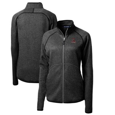 Alabama Crimson Tide NCAA Heather Mainsail Sweater-Knit Full-Zip Jacket