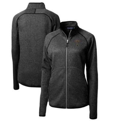 Georgia Tech Yellow Jackets NCAA Heather Mainsail Sweater-Knit Full-Zip Jacket