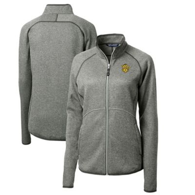 NCAA Heather Missouri Tigers Mainsail Sweater-Knit Full-Zip Jacket