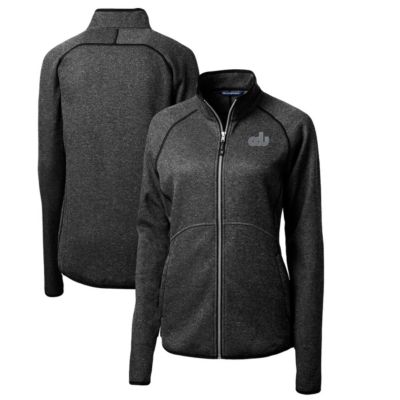 NCAA Heather Old Dominion Monarchs Mainsail Sweater-Knit Full-Zip Jacket