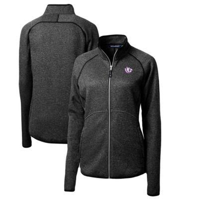 NCAA Heather TCU Horned Frogs Mainsail Sweater-Knit Full-Zip Jacket