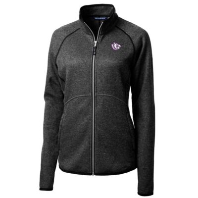 NCAA Heather TCU Horned Frogs Mainsail Sweater-Knit Full-Zip Jacket