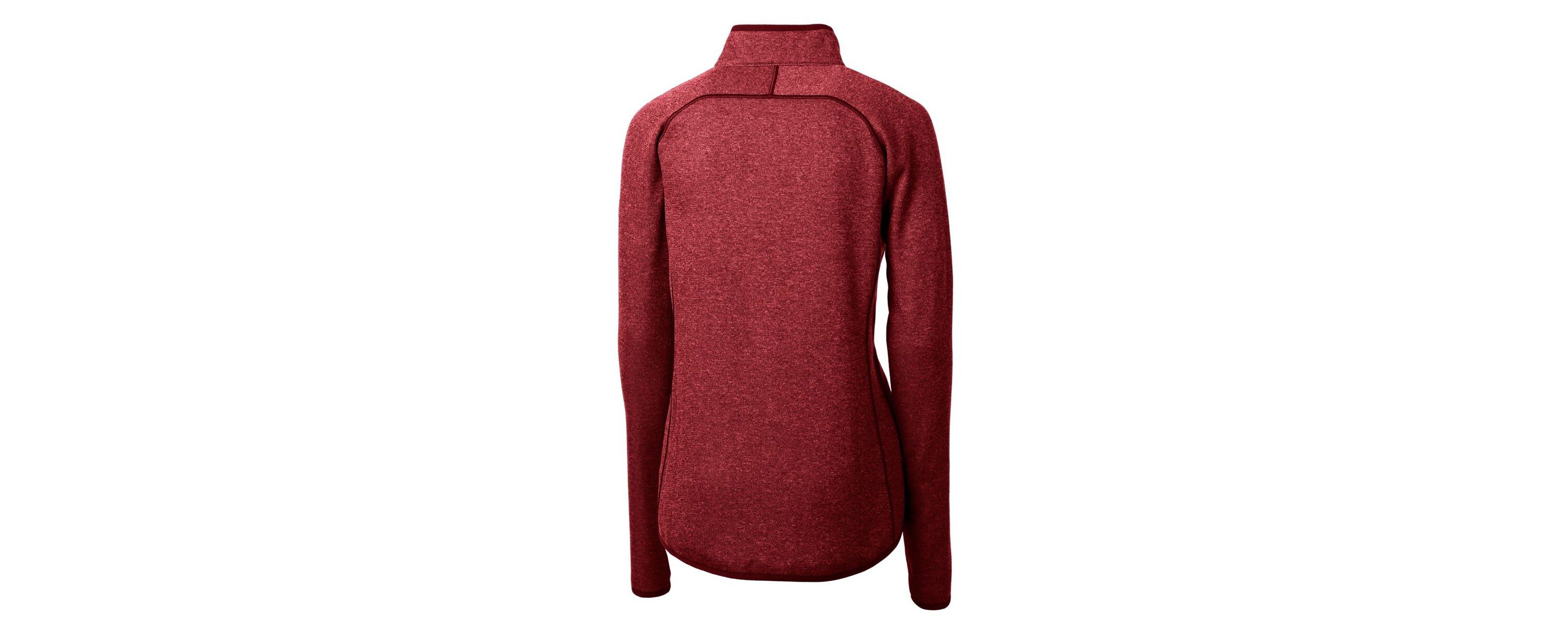 NCAA Washington State Cougars Mainsail Sweater-Knit Full-Zip Jacket