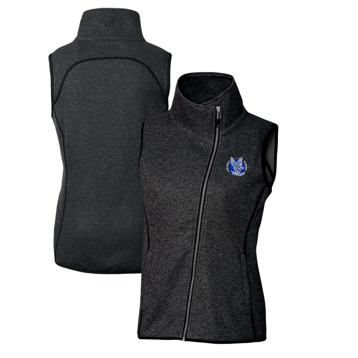 NCAA Air Force Falcons Mainsail Sweater-Knit Full-Zip Vest