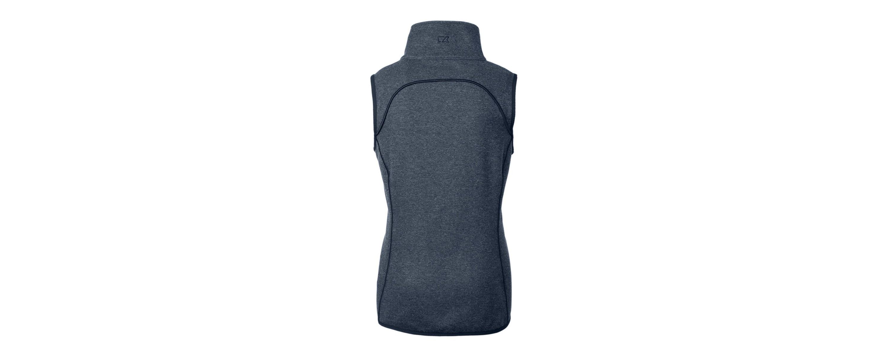 NCAA Georgetown Hoyas Mainsail Sweater-Knit Full-Zip Vest