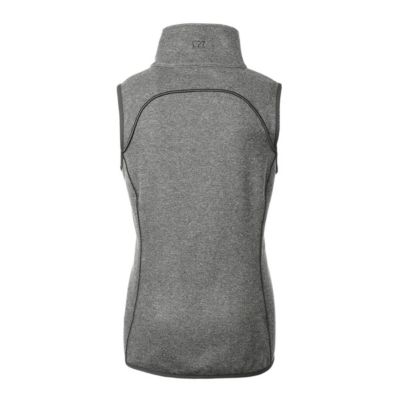 NCAA Heather Missouri Tigers Mainsail Sweater-Knit Full-Zip Vest