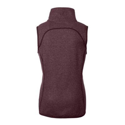 NCAA Southern Illinois Salukis Mainsail Sweater-Knit Full-Zip Vest