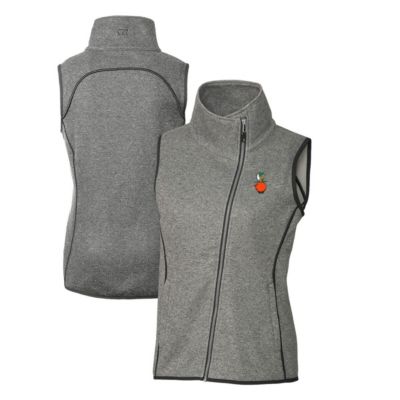 NCAA Heather UCF Knights Mainsail Sweater-Knit Full-Zip Vest