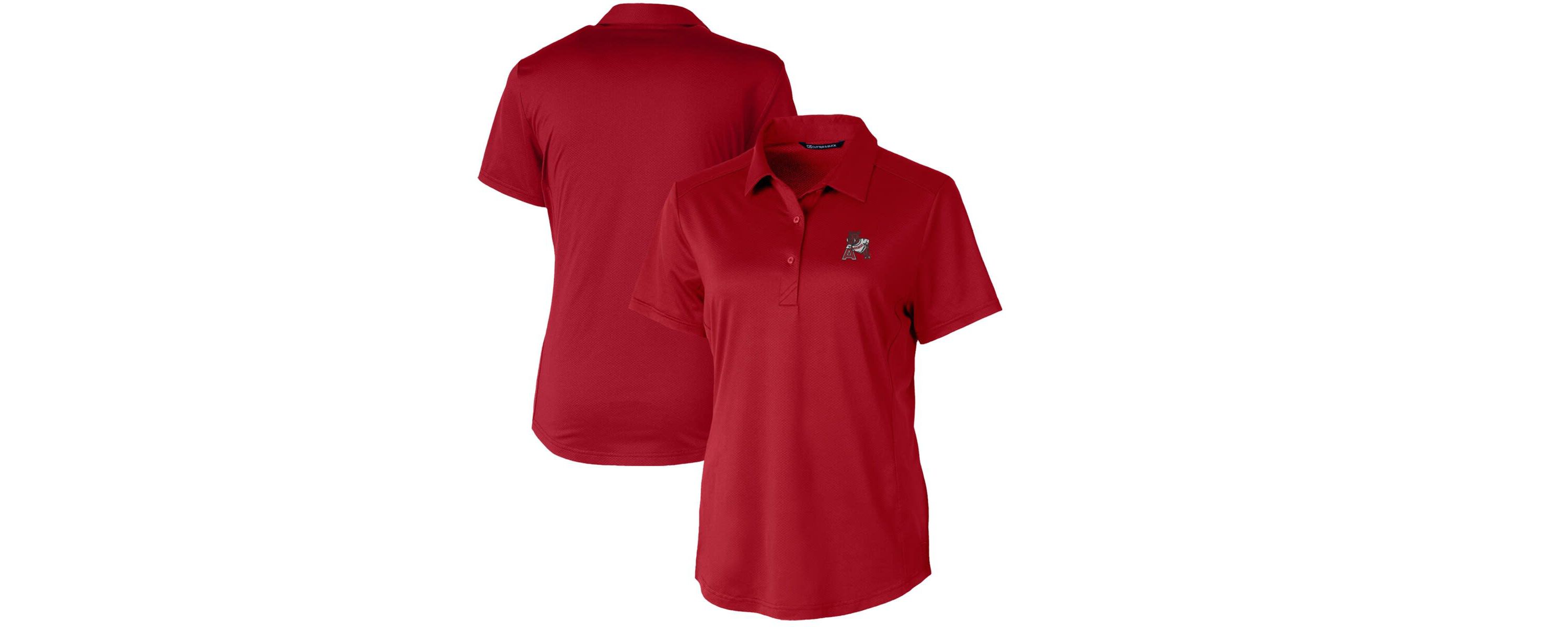 NCAA Arkansas Razorbacks Vault Prospect Textured Stretch Polo