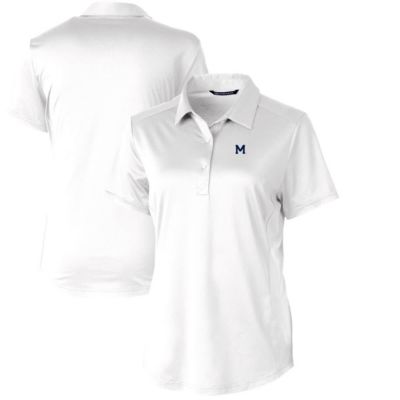 NCAA Michigan Wolverines Vault Prospect Textured Stretch Polo