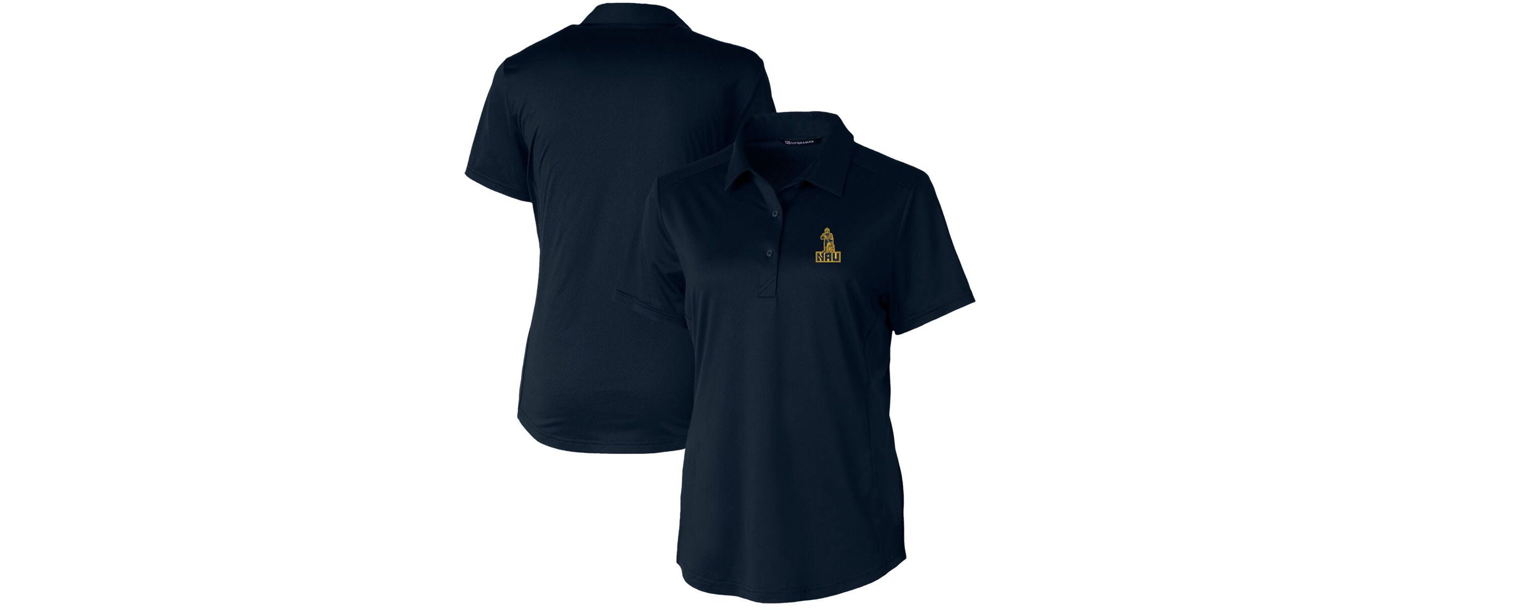 NCAA Northern Arizona Lumberjacks Vault Prospect Textured Stretch Polo