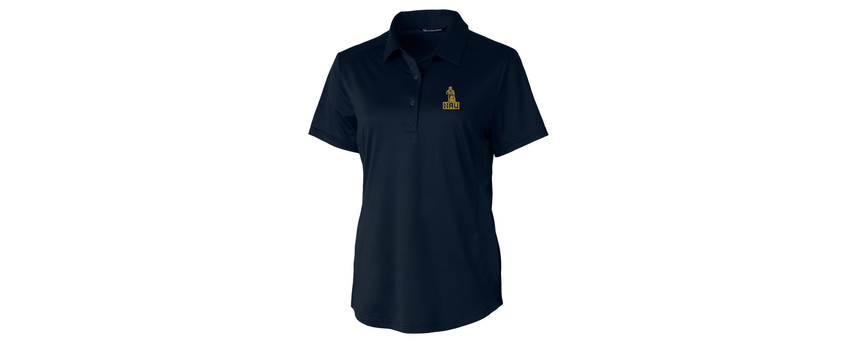 NCAA Northern Arizona Lumberjacks Vault Prospect Textured Stretch Polo