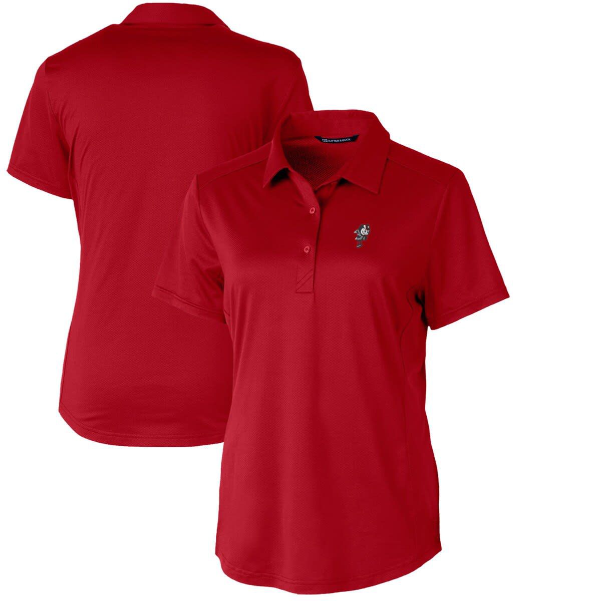 NCAA Ohio State Buckeyes Vault Prospect Textured Stretch Polo