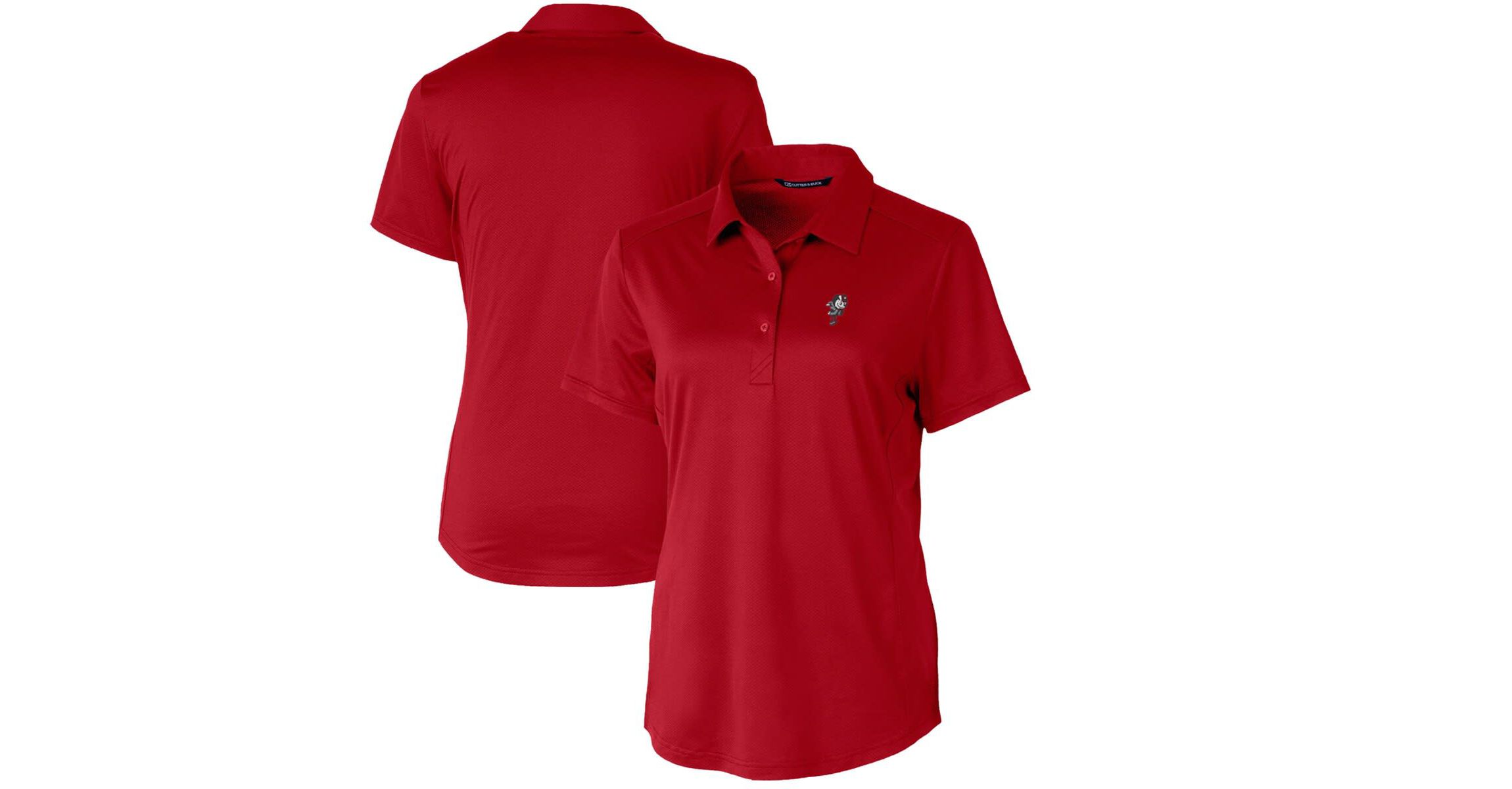 NCAA Ohio State Buckeyes Vault Prospect Textured Stretch Polo