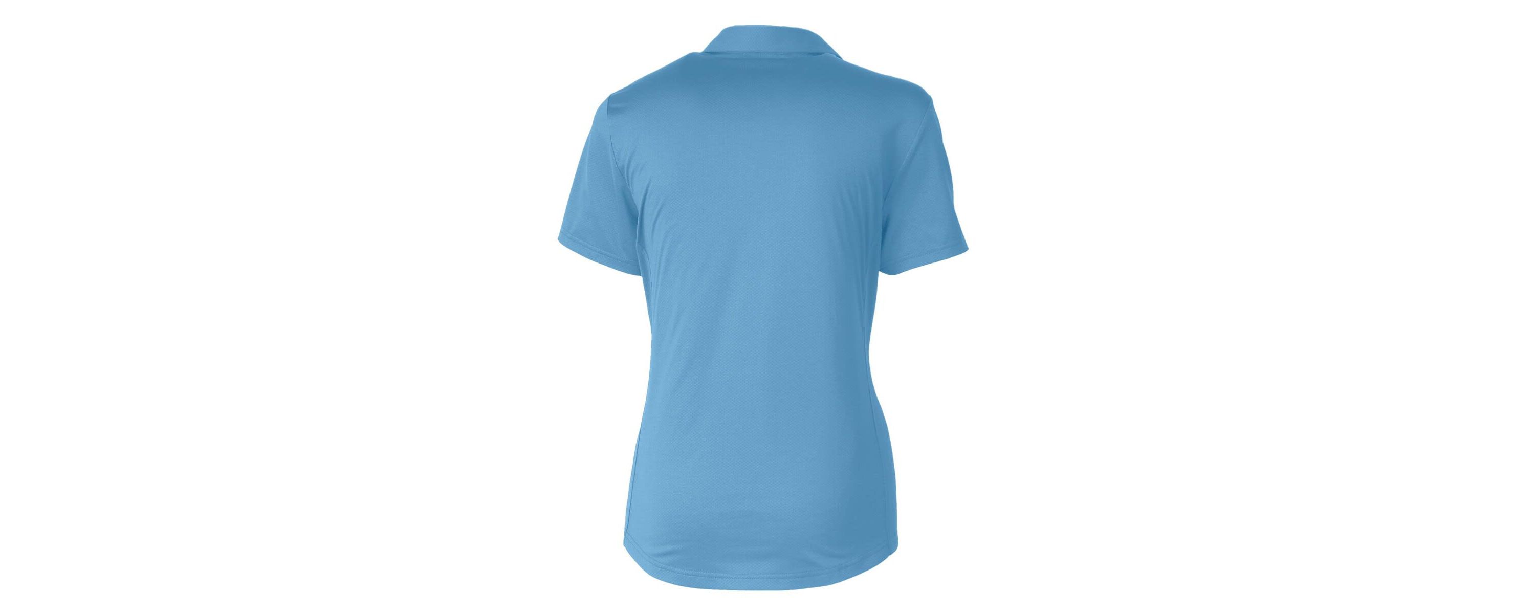Tulane Green Wave NCAA Light Tulane Wave Vault Prospect Textured Stretch Polo