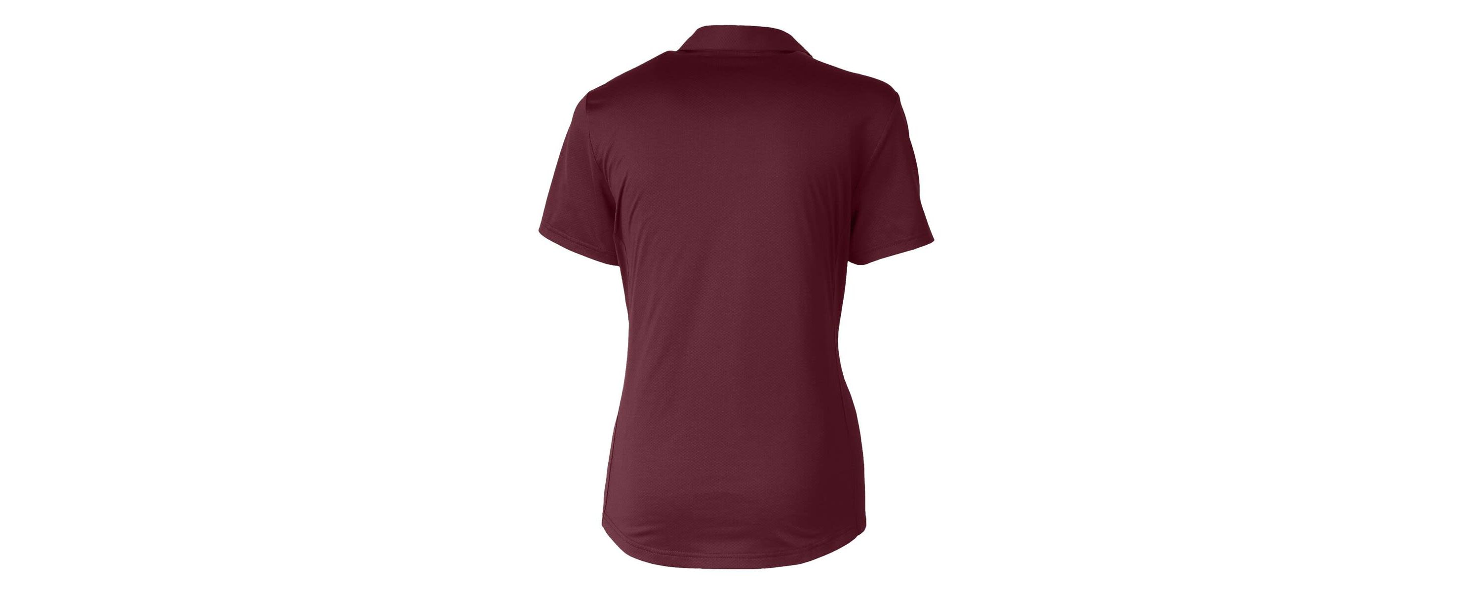 NCAA Virginia Tech Hokies Vault Prospect Textured Stretch Polo